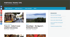 Desktop Screenshot of portugaltraveltips.co.uk